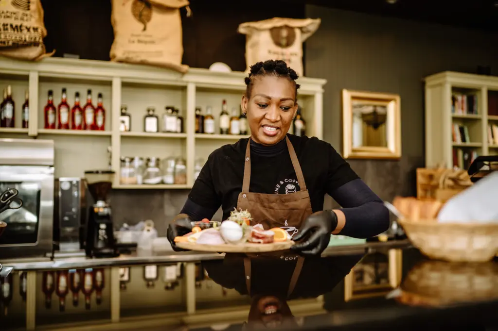 Teamarbeit in moderner Umgebung